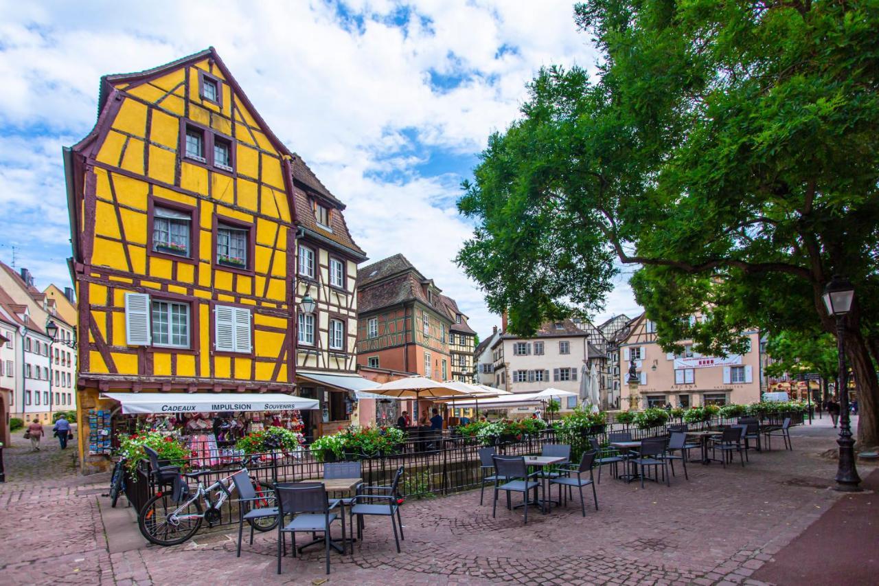 Centre Ville - Balcon - Parking Gratuit Colmar Exteriör bild