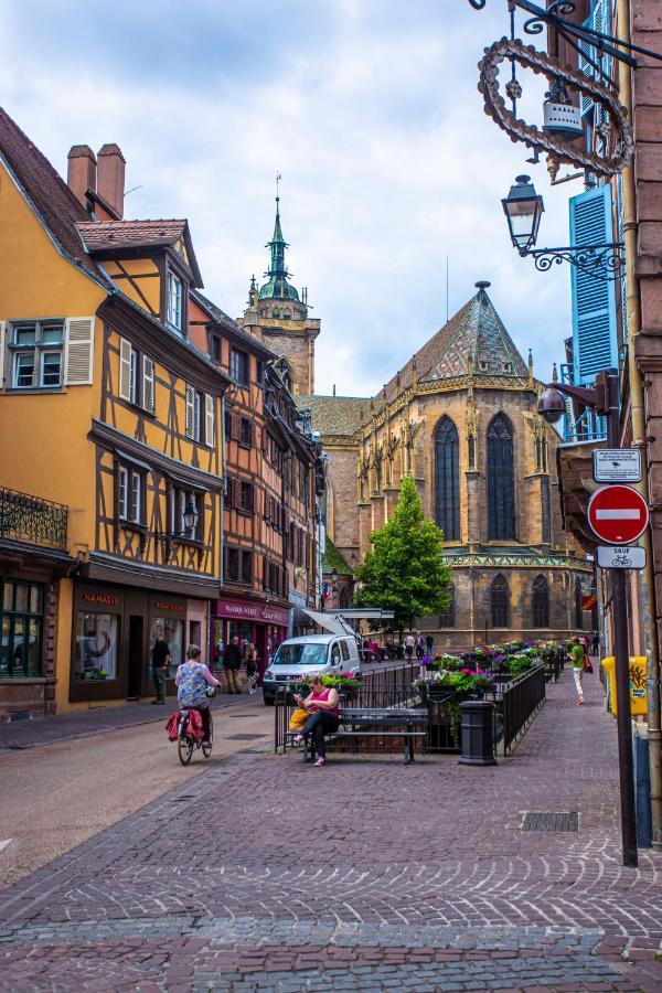 Centre Ville - Balcon - Parking Gratuit Colmar Exteriör bild