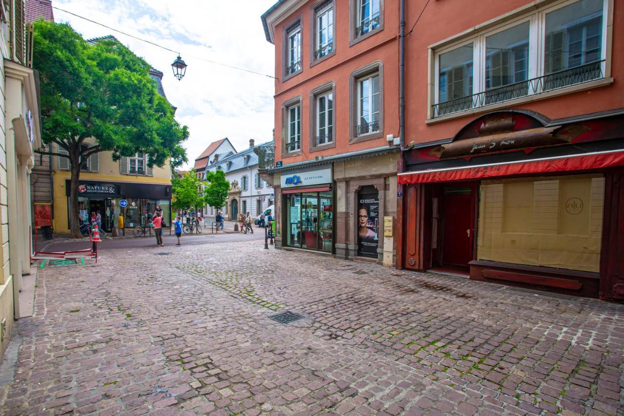 Centre Ville - Balcon - Parking Gratuit Colmar Exteriör bild